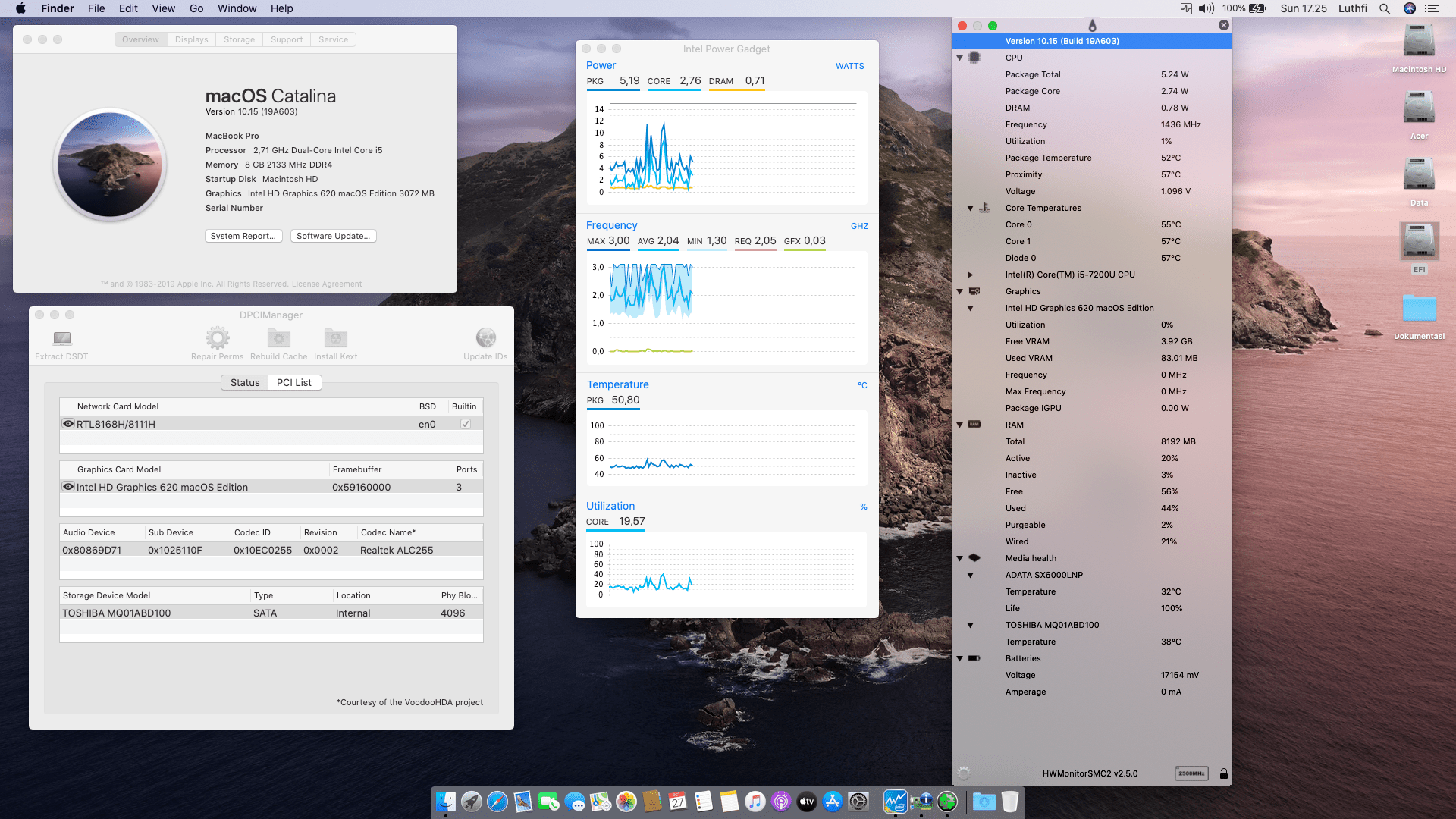 Acer E5 475G 560B [KabyLake   Intel HD 620 + I2C] 1